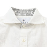 アメリカンコットンシアサッカーシャツ【Made in Japan】