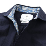 アメリカンコットンシアサッカーシャツ【Made in Japan】