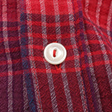 コットンボイルチェックワッシャーシャツ【Made in Japan】