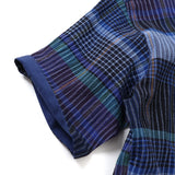 コットンボイルチェックワッシャーシャツ【Made in Japan】