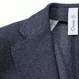 ORAZIOジャガード無地ジャケット