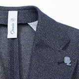 ORAZIOジャガード無地ジャケット