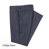 コーデュラデニムライク無地パンツ(ノータック)【Made in Japan】