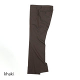 トロピカル無地ソラーロパンツ(ノータック)【Made in Japan】