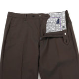 トロピカル無地ソラーロパンツ(ノータック)【Made in Japan】