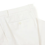 綿麻オックス無地クールマックスパンツ(ノータック)【Made in Japan】