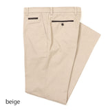 綿麻オックス無地クールマックスパンツ(ノータック)【Made in Japan】