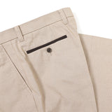 綿麻オックス無地クールマックスパンツ(ノータック)【Made in Japan】