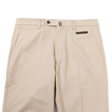 綿麻オックス無地クールマックスパンツ(ノータック)【Made in Japan】