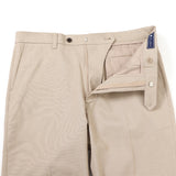 綿麻オックス無地クールマックスパンツ(ノータック)【Made in Japan】