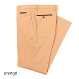 綿麻オックス無地クールマックスパンツ(ノータック)【Made in Japan】