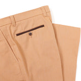 綿麻オックス無地クールマックスパンツ(ノータック)【Made in Japan】