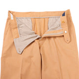 綿麻オックス無地クールマックスパンツ(ノータック)【Made in Japan】