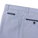 綿麻オックス無地クールマックスパンツ(ノータック)【Made in Japan】