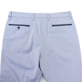 綿麻オックス無地クールマックスパンツ(ノータック)【Made in Japan】