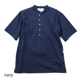 マルチボタンヘンリーTシャツ【Made in Japan】