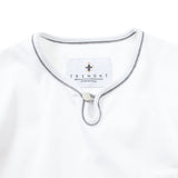 フロントループボタン付きTシャツ【Made in Japan】