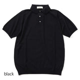 MOONCASTLE 半袖ポロニット【Made in JAPAN】