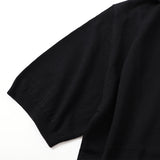 MOONCASTLE 半袖ポロニット【Made in JAPAN】