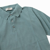 MOONCASTLE 半袖ポロニット【Made in JAPAN】