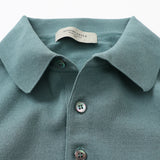 MOONCASTLE 半袖ポロニット【Made in JAPAN】