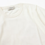 MOONCASTLE 半袖クルーニット【Made in JAPAN】