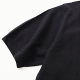 MOONCASTLE 半袖クルーニット【Made in JAPAN】