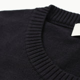 MOONCASTLE 半袖クルーニット【Made in JAPAN】