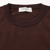 MOONCASTLE 半袖クルーニット【Made in JAPAN】