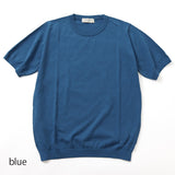 MOONCASTLE 半袖クルーニット【Made in JAPAN】