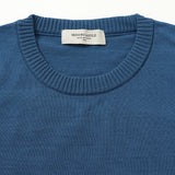 MOONCASTLE 半袖クルーニット【Made in JAPAN】
