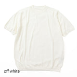 MOONCASTLE 半袖モックニット【Made in JAPAN】