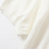 MOONCASTLE 半袖モックニット【Made in JAPAN】