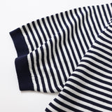 MOONCASTLE 半袖ボーダーニット【Made in JAPAN】