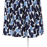 CRローン幾何柄タックスカート