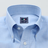 オックス無地ボタンダウンシャツ【Made in Japan】