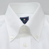 ジャガードボタンダウンシャツ【Made in Japan】