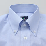 ブルーストライプボタンダウンシャツ【Made in Japan】