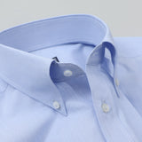 ブルーストライプボタンダウンシャツ【Made in Japan】