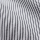 ストライプセミクレリックシャツ【Made in Japan】