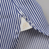 ジャガードロンストセミワイドシャツ【Made in Japan】