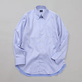 小紋ジャガードボタンダウンシャツ【Made in Japan】