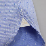 小紋ジャガードボタンダウンシャツ【Made in Japan】