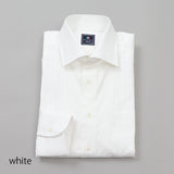 ポプリンドビーチェックセミワイドシャツ【Made in Japan】