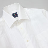 ポプリンドビーチェックセミワイドシャツ【Made in Japan】