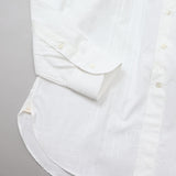 ポプリンドビーチェックセミワイドシャツ【Made in Japan】