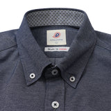 T/Cカノコ前開きポロシャツ【Made in Japan】