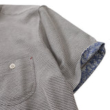 ハニカムボーダーショールポロシャツ【Made in Japan】