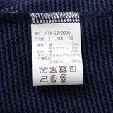 ハニカムボーダーショールポロシャツ【Made in Japan】