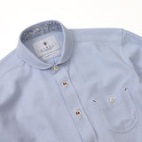 ハニカムボーダーショールポロシャツ【Made in Japan】